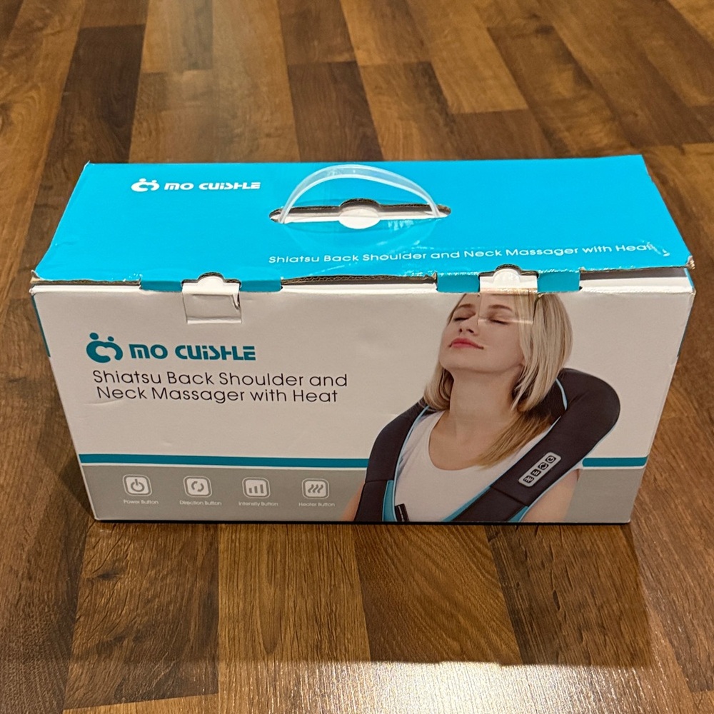 NEW Shiatsu Back, Shoulder & Neck Massager with Heat